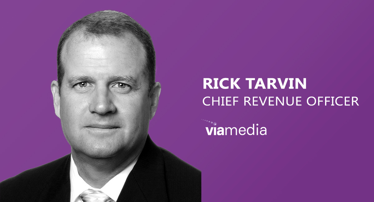 VIAMEDIA PROMOTES RICK TARVIN TO CHIEF REVENUE OFFICER