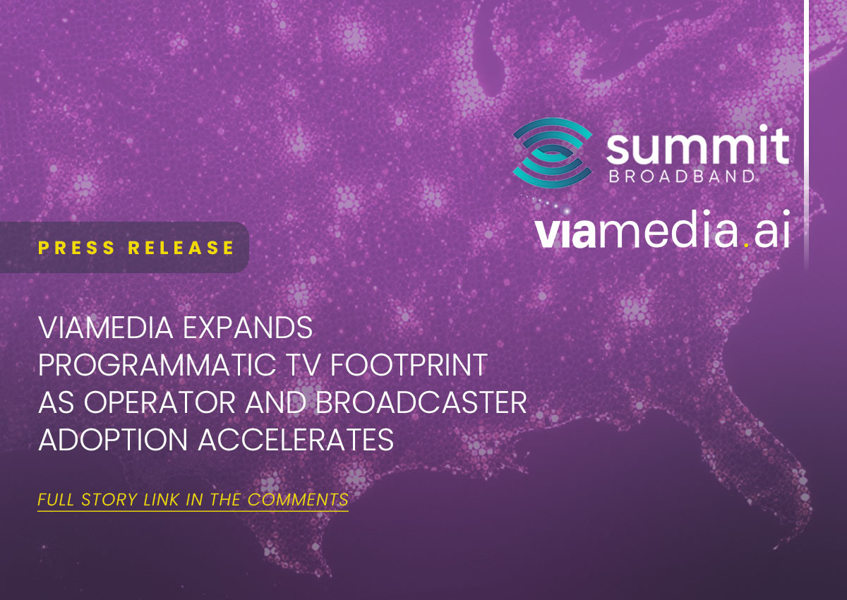 Viamedia.ai Expands Programmatic TV Footprint as Operator and Broadcaster Adoption Accelerates